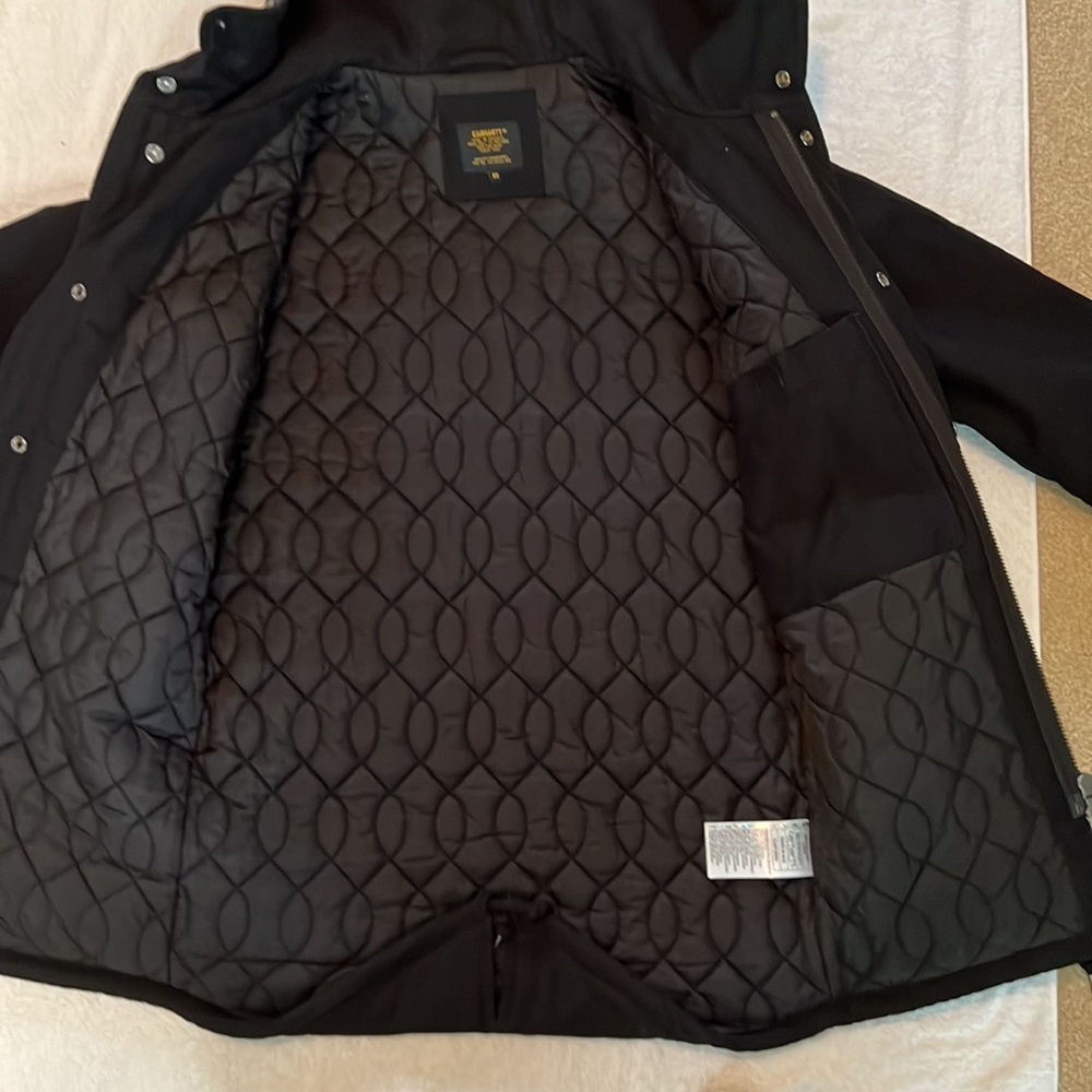 Cathartt WIP Men’s Clash Parka, black size XS